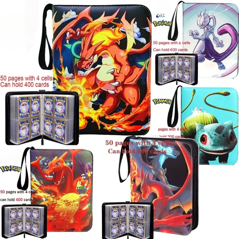Pokemon Binder Card - Альбом для карточек Покемон 2026 из