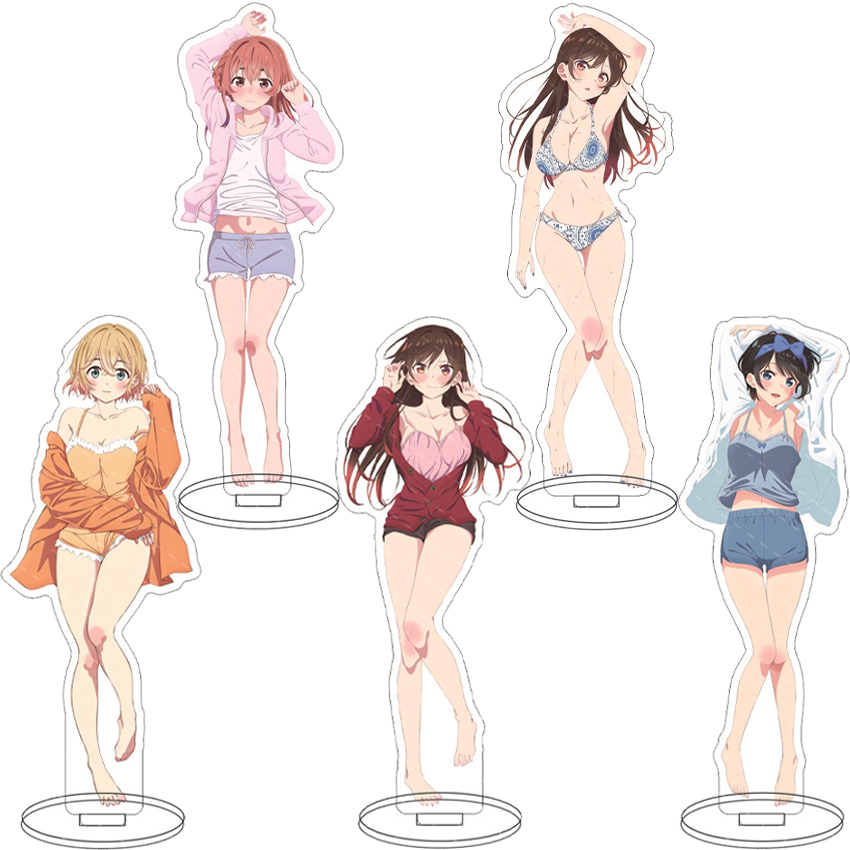 Figma Stand Set - Аниме-фигурка 16 см: Rent-A-Girlfriend ‌ Акриловые