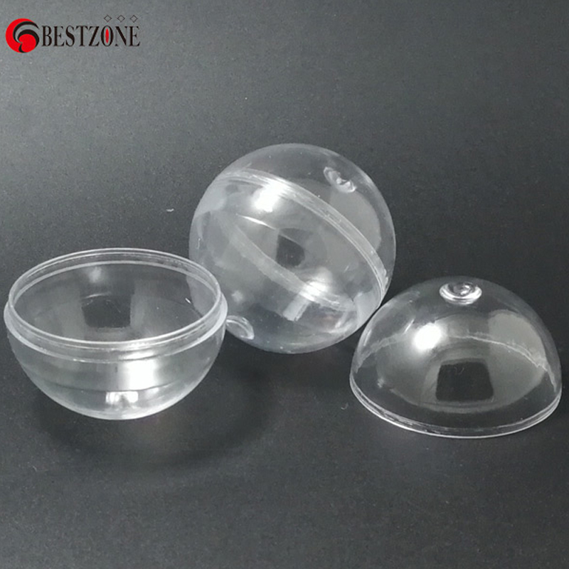 Capsule Toy Gashapon - 100 шт./лот, диаметр 40 мм, прозрачные
