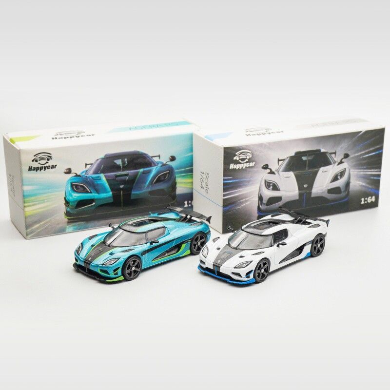 Die Cast Car 1 64 - Модель автомобиля Happy Car 1/64 Koenigsegg