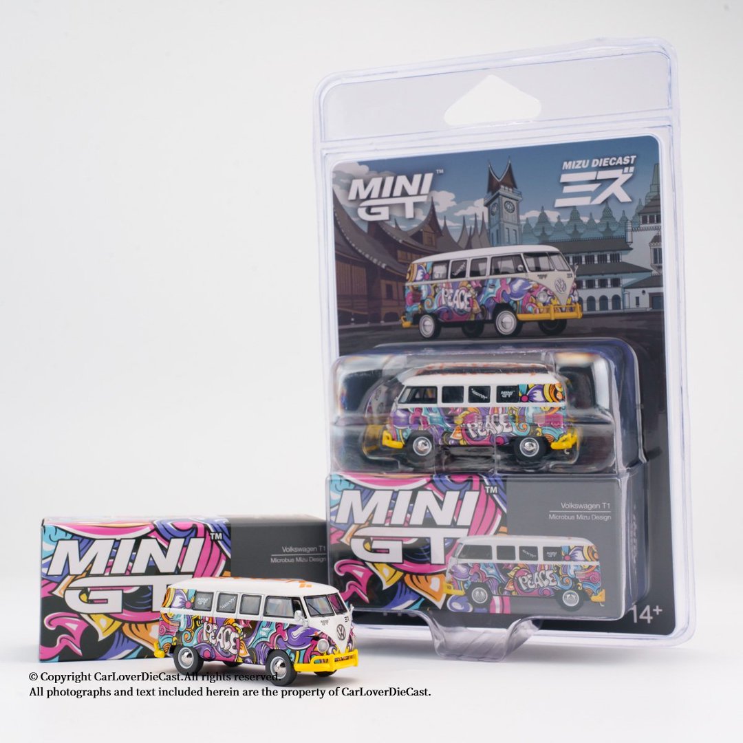MINIGT 1:64 Volkswagen T1 Micr – обзор и цена Die Cast Car 1 64