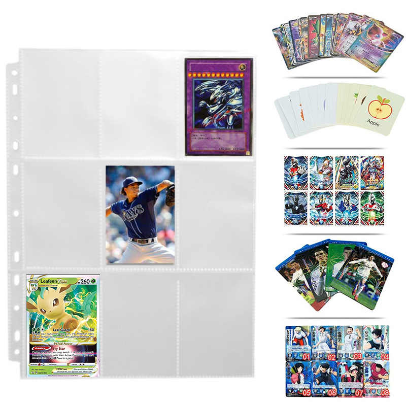 50 шт., 9 карманов, рукава для – обзор и цена Trading Card Binder