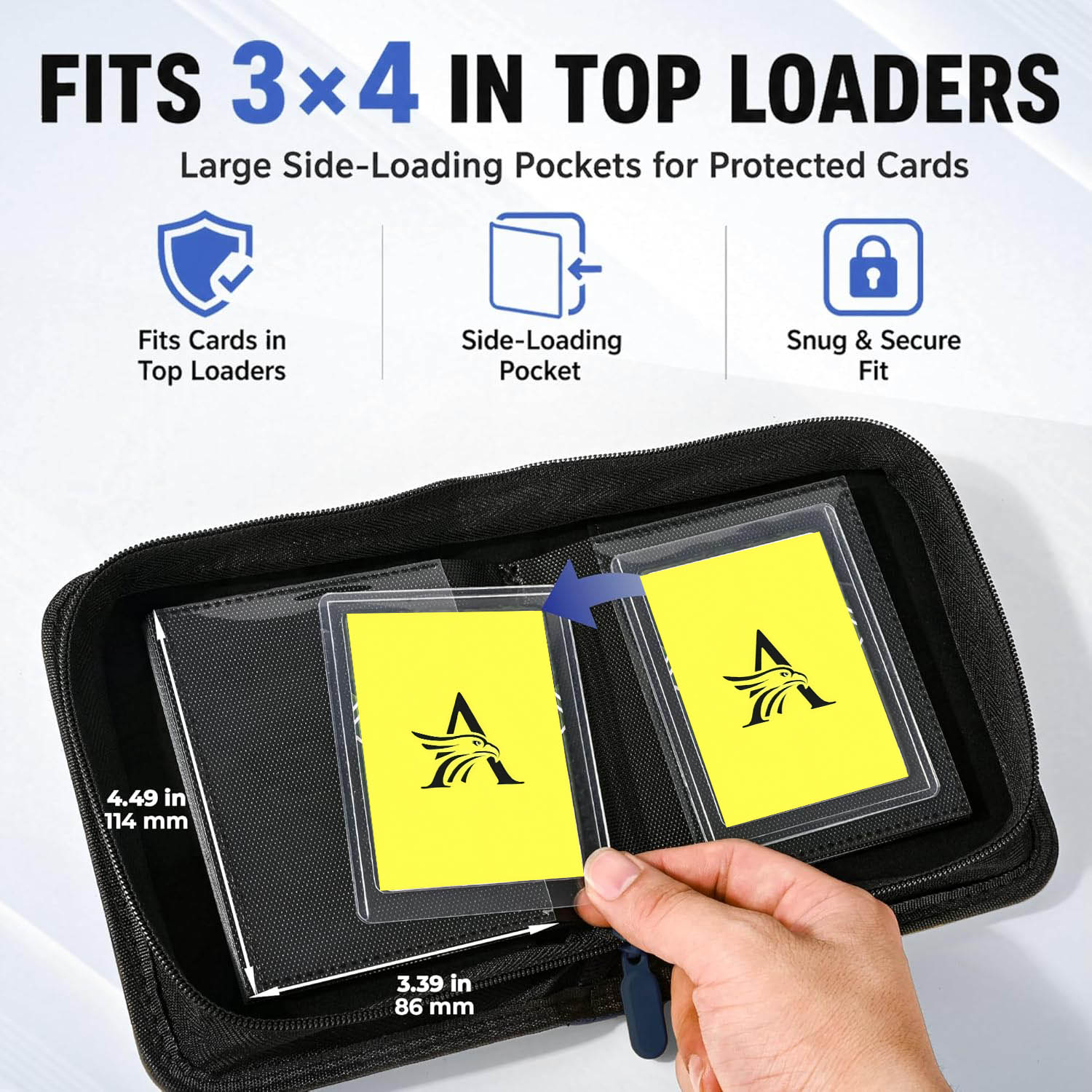 Папка-биндер с верхней загрузк – обзор и цена Card Top Loader