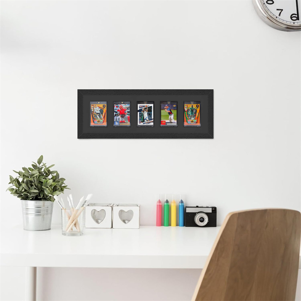 3-9 сеток, деревянная витрина  – обзор и цена Graded Card Display